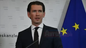 Viyana   Avusturya Başbakanı Sebastian Kurz, "Kimlikçiler Hareketi sözcüsünün ortaya