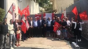 Ülkenin kuzeyindeki Akkar ve Trablusşam kentlerinde yaşayan bir grup Türkmen,