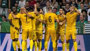 Tarihinde ilk kez UEFA Avrupa Ligi eleme turuna katılan ve