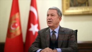 Milli Savunma Bakanı Hulusi Akar, ABD'nin F-35 programına yönelik kararına