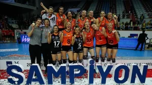 İzmir   Voleybolda AXA Sigorta Kadınlar Kupa Voley finalinde Eczacıbaşı