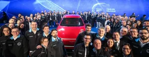 Kocaeli'nin Gebze ilçesindeki "Bilişim Vadisi"nde düzenlenen "Türkiye'nin Otomobili Girişim Grubu