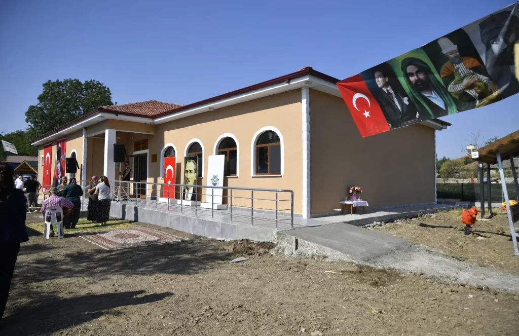 Edirne valiliğinin destekelriyle yaoılan Musulça köyü cemevi açıldı