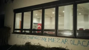 Avrupalı Türk Demokratlar Birliği’nin (UETD) Almanya’nın Münih kentindeki şubesine saldırı