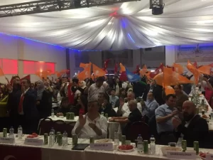 UID Genel Başkanı Bülent Bilgi, teşkilatının Bielefeld bölgesinde düzenlenen iftarda,
