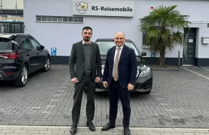 T.C. Essen Başkonsolosu Aydın , görev bölgemisindeki Türk işletmelerine gerçekleştirmekte
