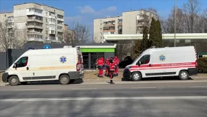 Ukrayna'nın Lviv kentinde Uluslararası Barışı Koruma ve Güvenlik Merkezine, Rus