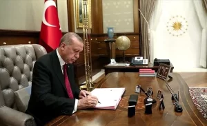 Cumhurbaşkanı Recep Tayyip Erdoğan'ın imzasıyla Resmi Gazete'de yayımlanan atama kararları