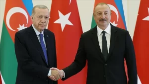 Cumhurbaşkanı Erdoğan, Azerbaycan Cumhurbaşkanı Aliyev ile telefonda görüştü. Cumhurbaşkanı Erdoğan,