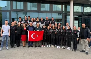 Türkiye’nin Essen Başkonsolosu Taylan Özgür Aydın, Essen şehrinde düzenlenen Açık