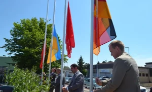 Almanya’nın Baden-Württemberg eyaletine bağlı Hemmingen beldesinde inşa edilen Diyanet İşleri