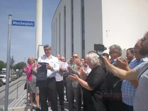 Almanya'nın Kuzey Ren Vestfalya (KRV) eyaletindeki Aachen kentindeki Diyanet İşleri