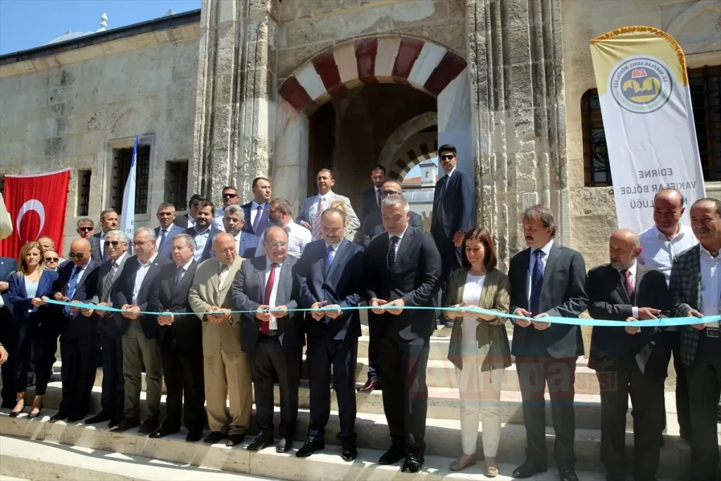 Edirne’de Fatih Sultan Mehmet'in eğitim gördüğü medrese açıldı