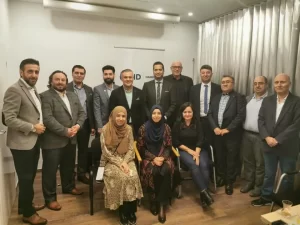Uluslararası Demokratlar Birliği (UID) Genel Başkanı Bülent Bilgi, Hamburg bölge