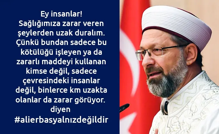 Diyanet İşleri Başkanı Erbaş'a yurt içinden ve dışından destekler çığ gibi büyüyor