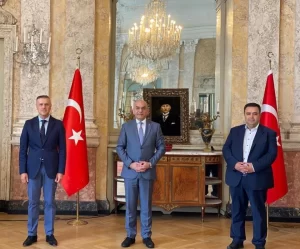 Uluslararası Demokratlar Birliği (UID) Genel Başkanı Bülent Bilgi, Viyana Büyükelçisi