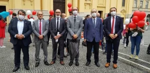 15 Temmuz Demokrasi ve Milli Birlik Günü nedeniyle, Almanya'nın Münih