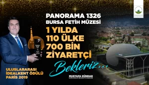 Osmangazi  Belediyesi olarak Bursa turizmine yeni bir soluk kazandıran