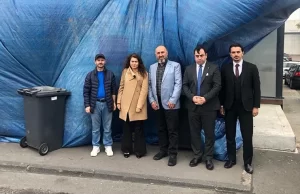 Almanya'nın Stuttgart kentinde, kundaklanan bir seyahat acentesinin sahibi olan Rahmi