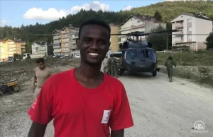 Türk Kızılay bünyesinde afet yönetim uzmanı olarak görev alan Somalili