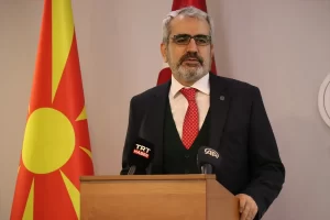  Kuzey Makedonya'nın başkenti Üsküp'te TRT ve Üsküp Yunus Emre