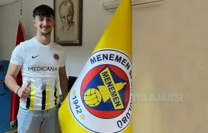 Menemen Spor, Köln - Deutz 05 takımından 18 yaşındaki savunma