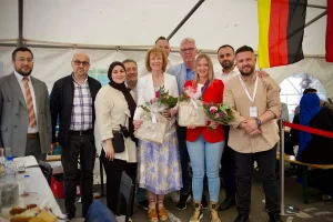 Almanya’nın Kuzey Ren-Vestfalya eyaletinde bulunan Gelsenkirchen şehrindeki Diyanet İşleri Türk