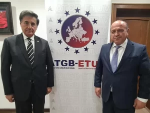 Bir dizi temaslarda bulunmak üzere Almanya' gelen AK Parti Karabük