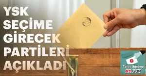YSK, 24 Haziran'da yapılacak seçime AK Parti, BTP, BBP, CHP,