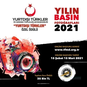 Türkiye Foto Muhabirleri Derneği'nin Yılın Basın Fotoğrafları Yarışması'nda, “YTB Yurtdışı
