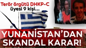   Yunanistan'da Kasım 2017'de yakalanan DHKP-C ile iltisaklı 9 kişi