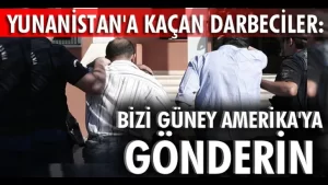 Darbe girişiminin yaşandığı gece, askeri bir helikopterle Yunanistan'a kaçarak, Dedeağaç