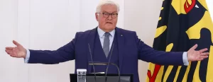 Almanya Cumhurbaşkanı Frank Walter Steinmeier'in, yeni tip virüse karşı hatırlatma