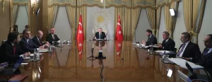 Türkiye Cumhurbaşkanı Recep Tayyip Erdoğan, Fransa Cumhurbaşkanı Emmanuel Macron, Almanya