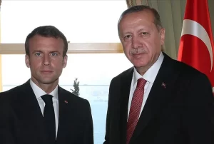Fransa Dışişleri Bakanlığı Sözcüsü Legendre, Cumhurbaşkanı Emmanuel Macron'un yeniden seçilen