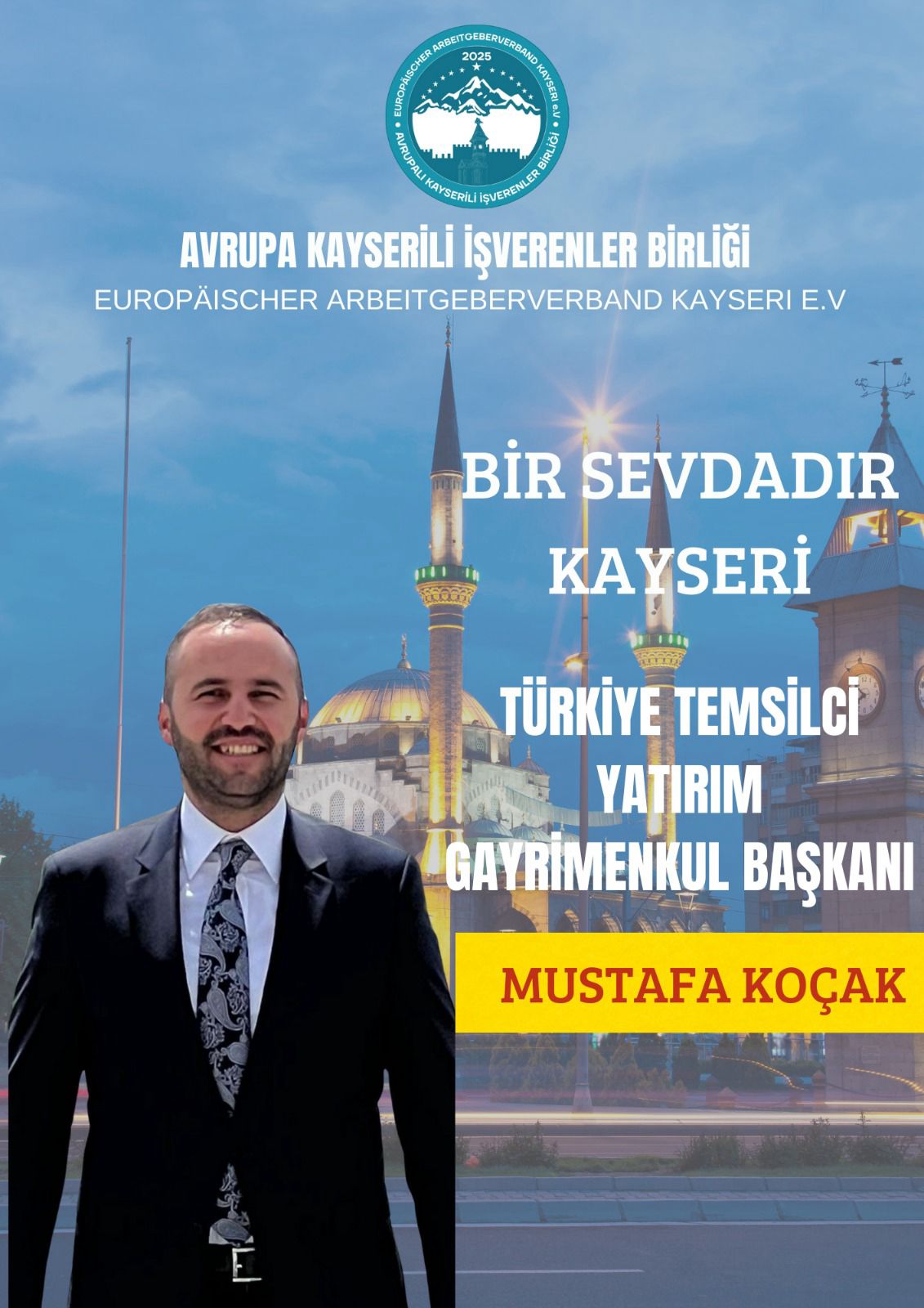 Avrupa Kayserili İşverenler Birliği’nin Ramazan Bayram Mesajı
