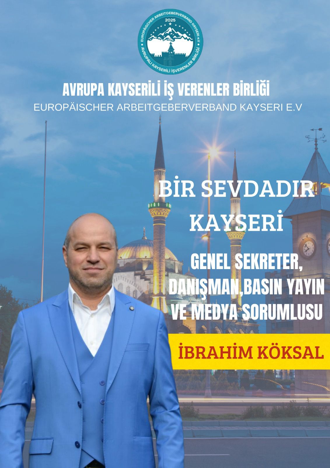 Avrupa Kayserili İşverenler Birliği’nin Ramazan Bayram Mesajı