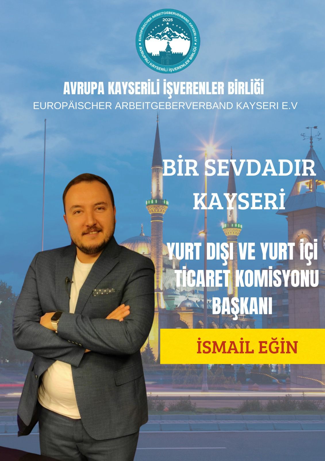 Avrupa Kayserili İşverenler Birliği’nin Ramazan Bayram Mesajı