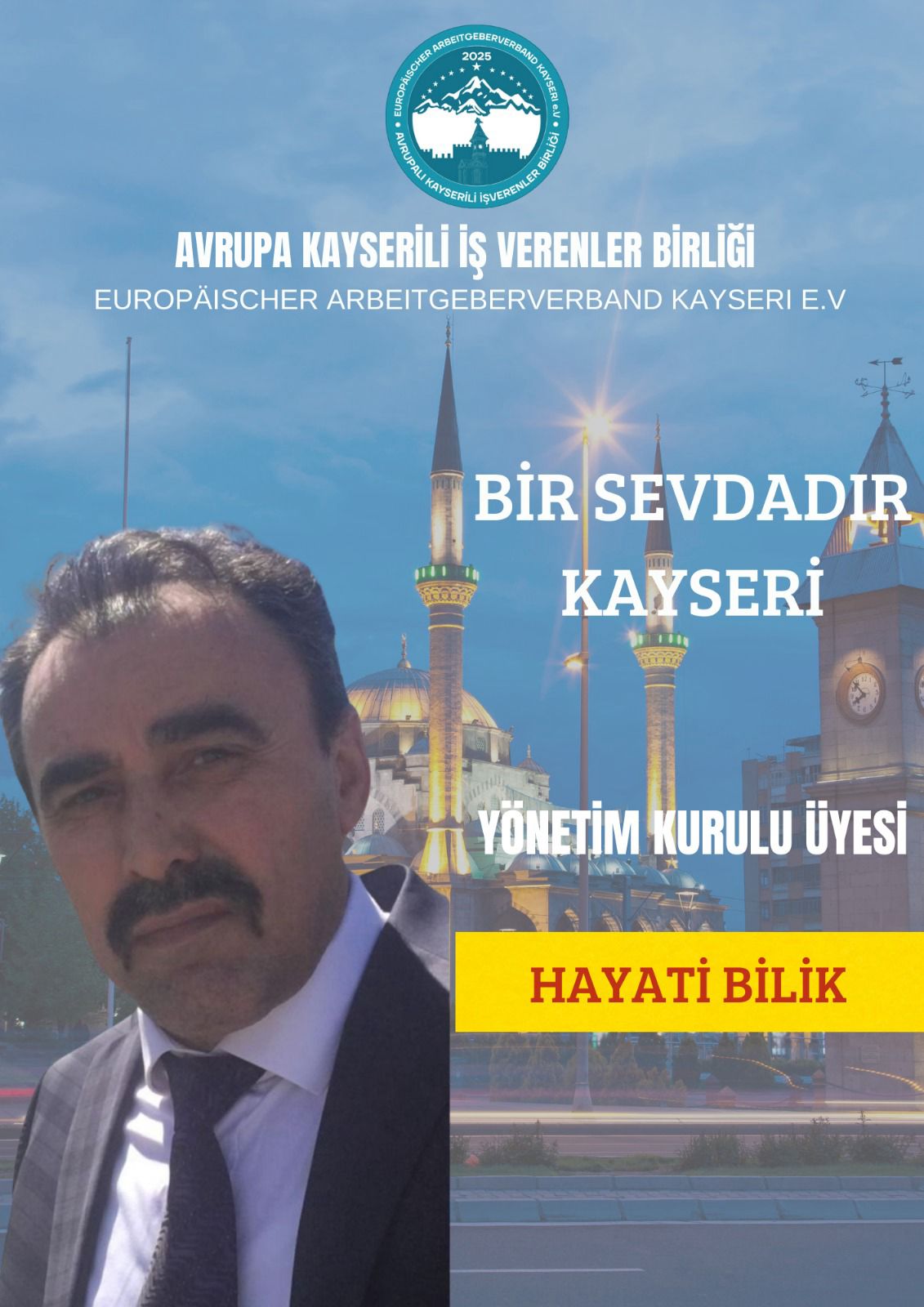 Avrupa Kayserili İşverenler Birliği’nin Ramazan Bayram Mesajı