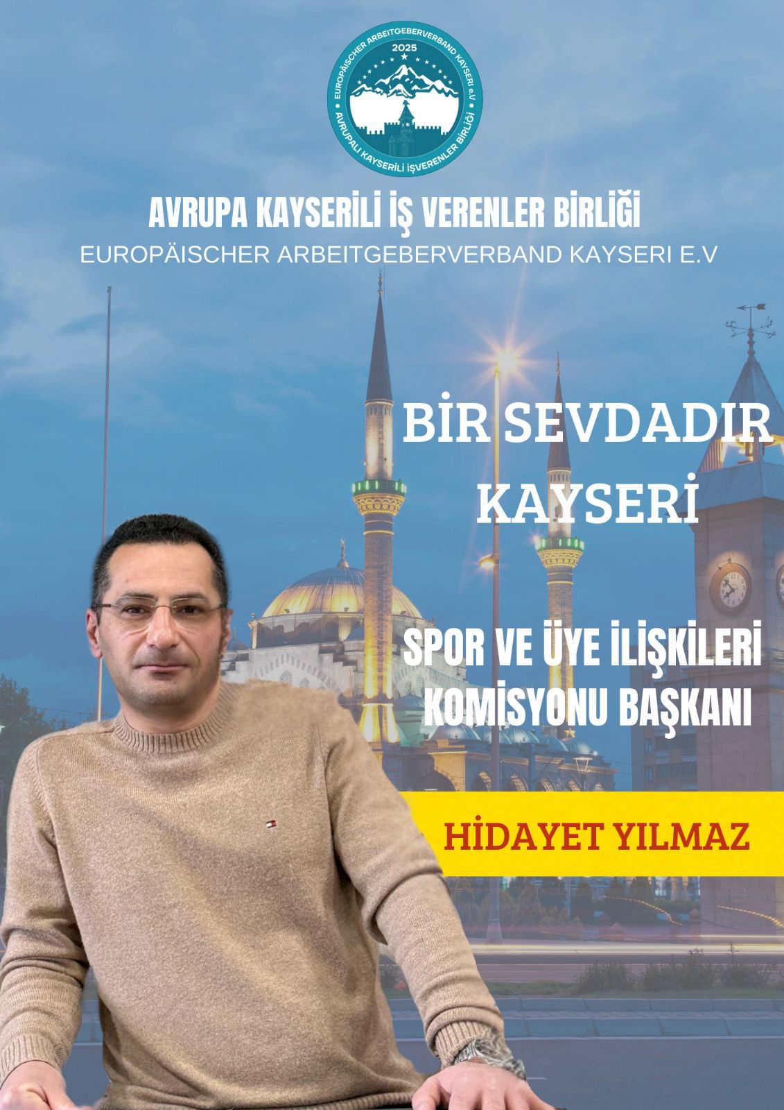 Avrupa Kayserili İşverenler Birliği’nin Ramazan Bayram Mesajı