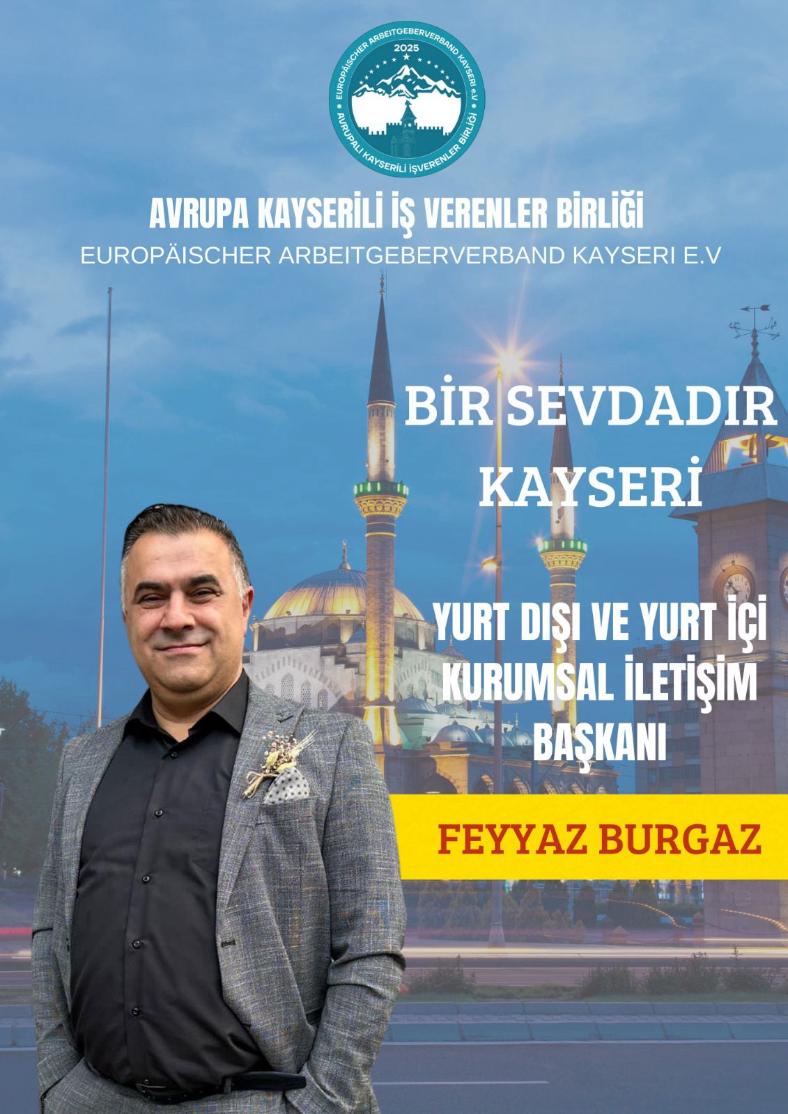 Avrupa Kayserili İşverenler Birliği’nin Ramazan Bayram Mesajı