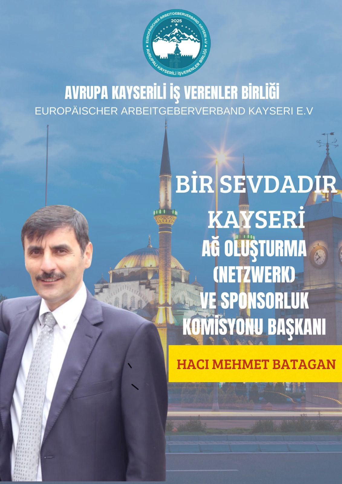 Avrupa Kayserili İşverenler Birliği’nin Ramazan Bayram Mesajı