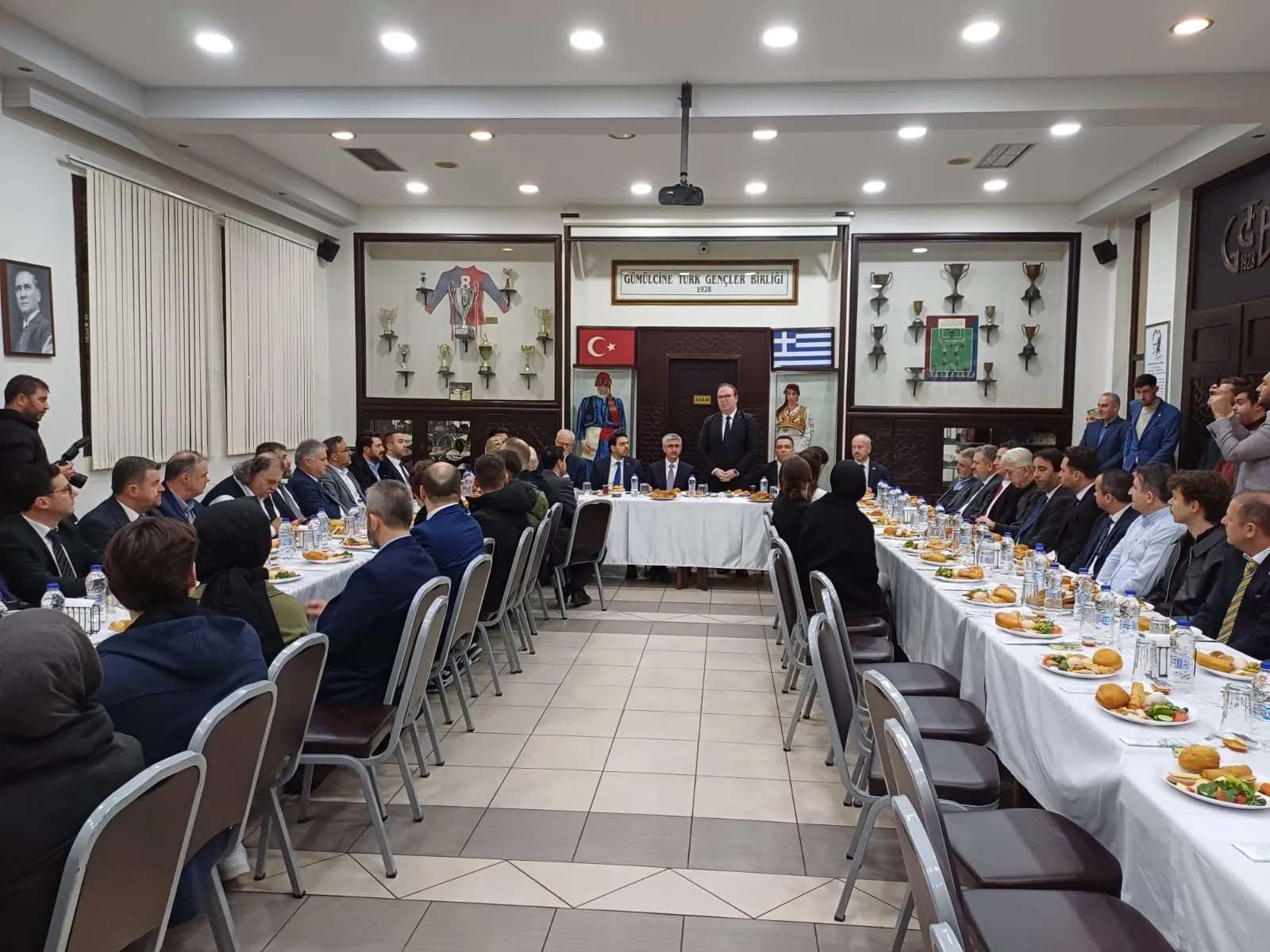 Bakan Yardımcısı Yılmaz ve YTB Başkanı Eren, GTGB sahuruna katıldı