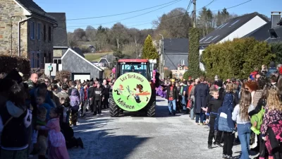 Belçika’nın “Türk köyü” olarak bilinen Faymonville’de, gelenekselleşen karnaval bu yıl
