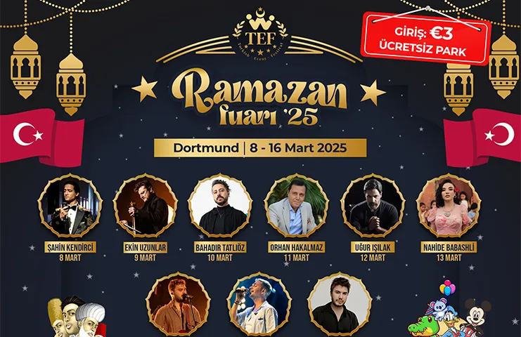 8 Mart’ta Dortmund’da başlayan ve 16 Mart’a kadar devam edecek