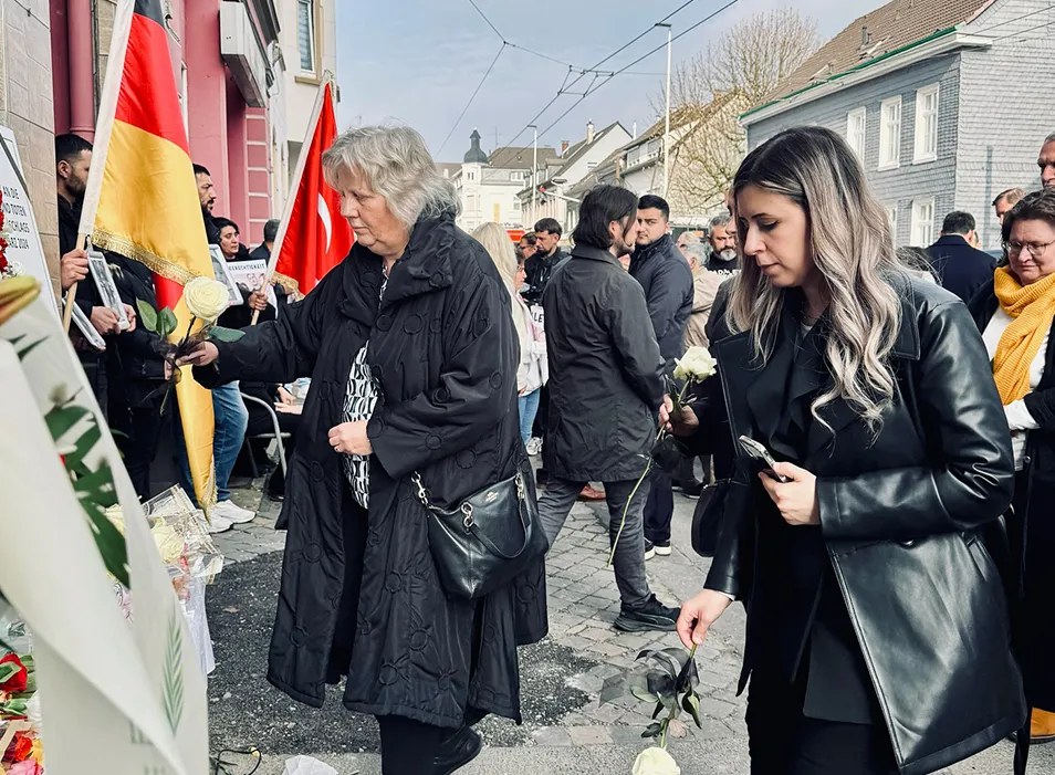 İkinci Solingen faciasının birinci yıldönümünde anma töreni