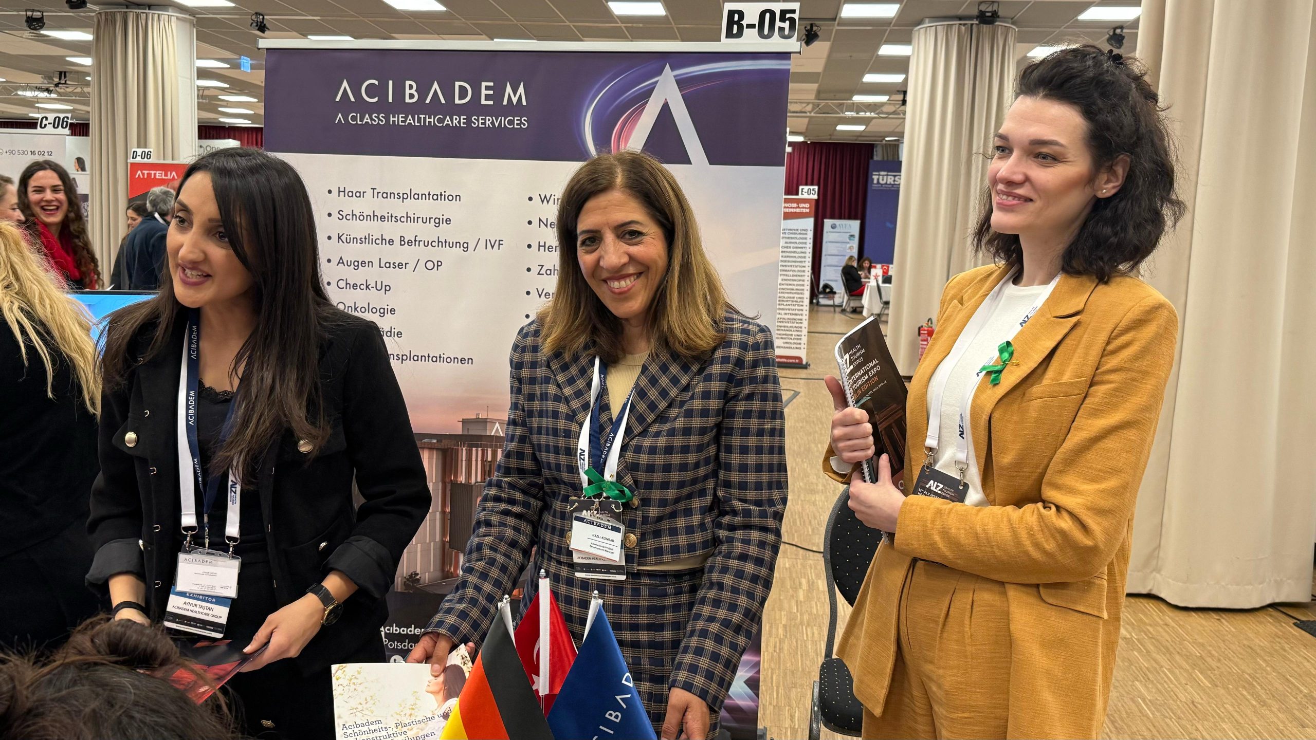 Acıbadem Sağlık Grubu, Berlin'deki Uluslararası Sağlık Fuarı’nda göz doldurdu