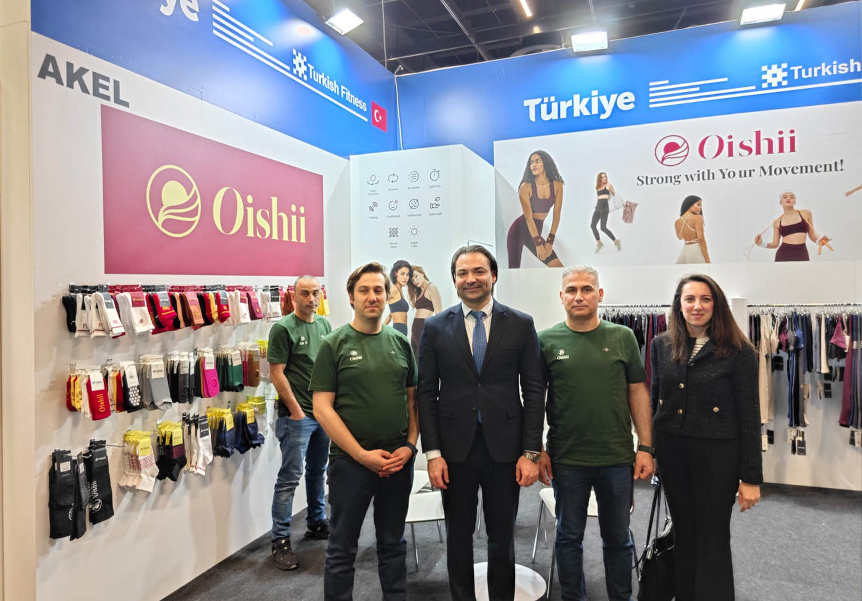 Köln Başkonsolosu Al, FIBO 2025'te Türk firmalarıyla buluştu