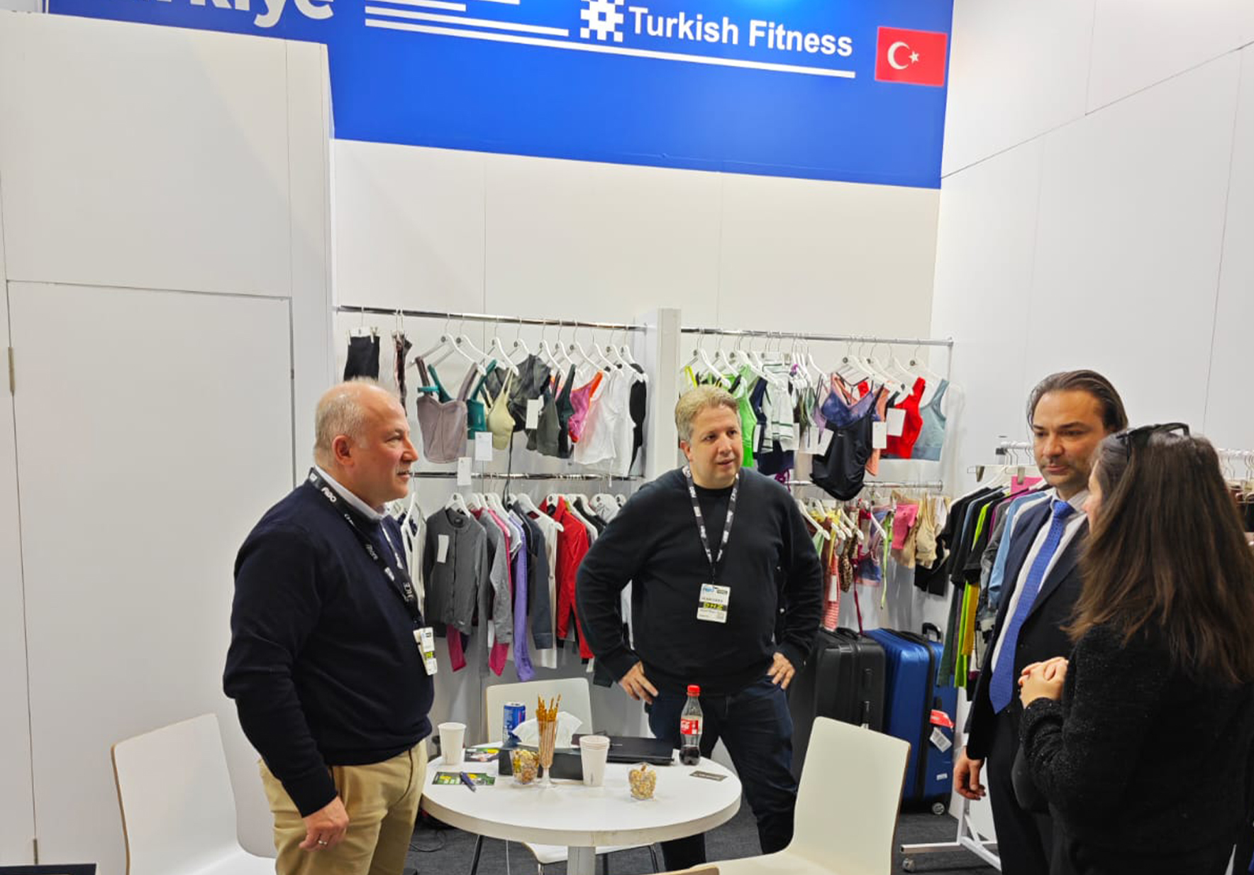 Köln Başkonsolosu Al, FIBO 2025'te Türk firmalarıyla buluştu