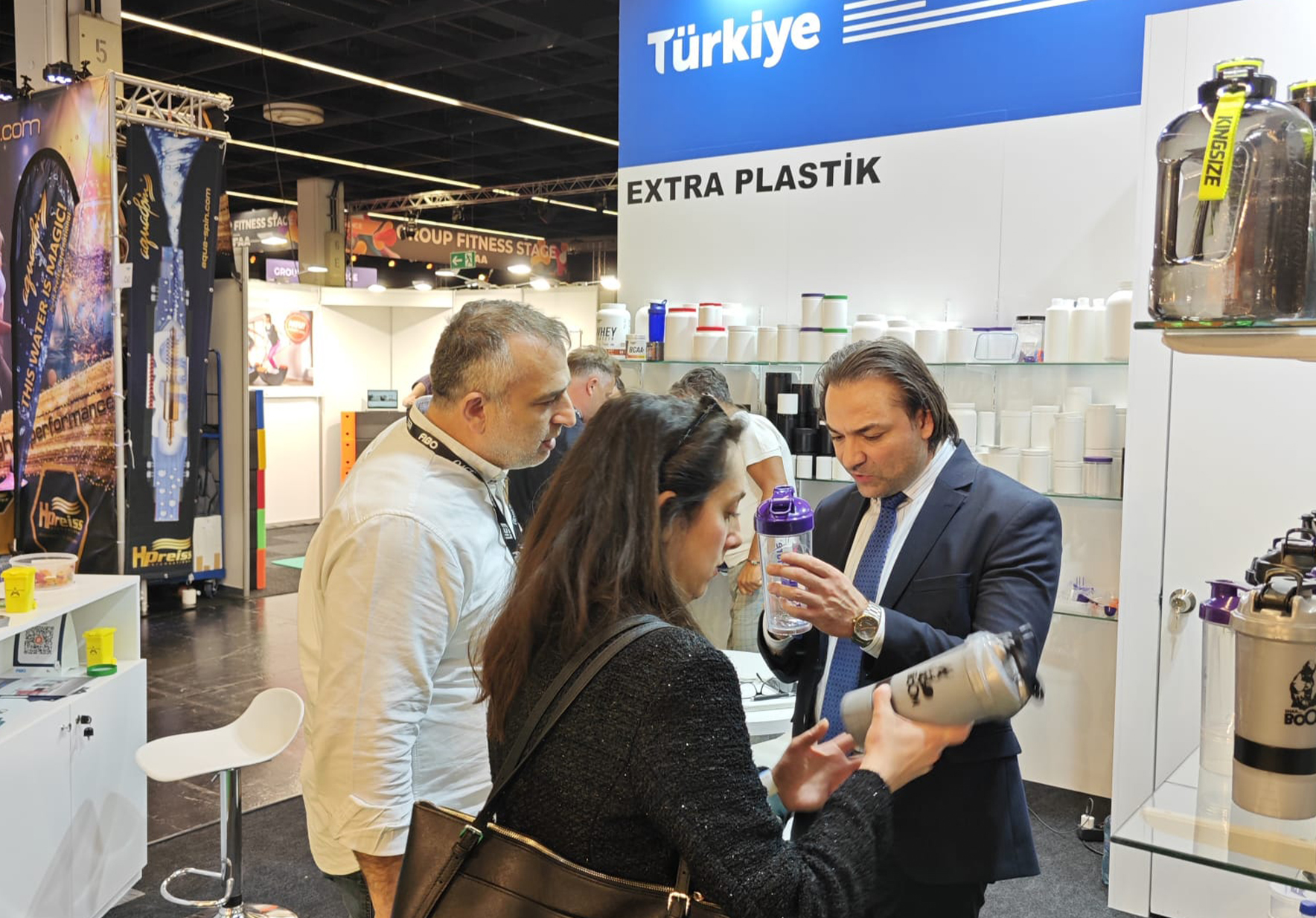 Köln Başkonsolosu Al, FIBO 2025'te Türk firmalarıyla buluştu